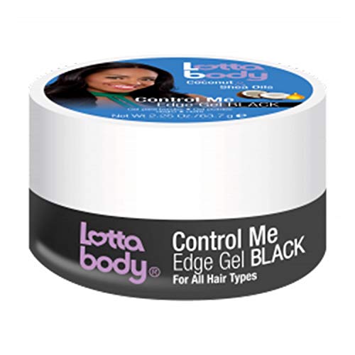 LOTTA BODY CONTROL ME EDGE GEL BLACK 2.25oz-Lottabody- Hive Beauty Supply
