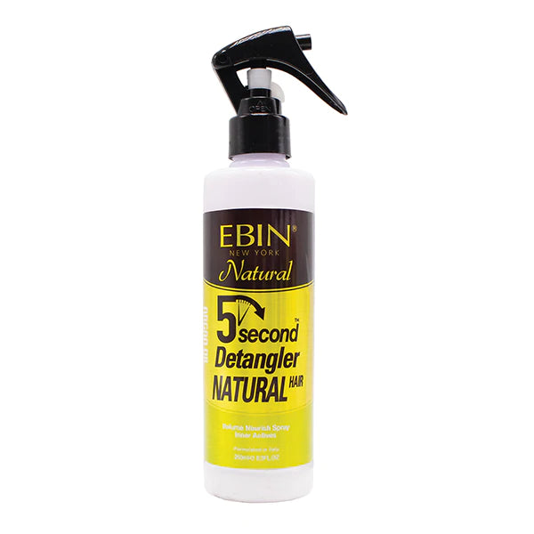 EBIN 5 SECOND DETANGLER NATURAL 8.5oz-Ebin New York- Hive Beauty Supply