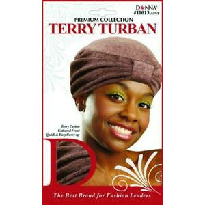 DONNA LARGE TERRY TURBAN-Donna- Hive Beauty Supply