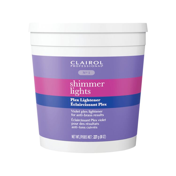 Clairol Professional Shimmer Lights Plex Lightener Violet 8 oz-Clairol Professional- Hive Beauty Supply