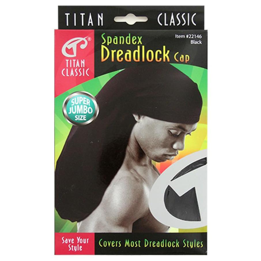 TITAN CLASSIC MESH DREADLOCK BLACK-Titan- Hive Beauty Supply
