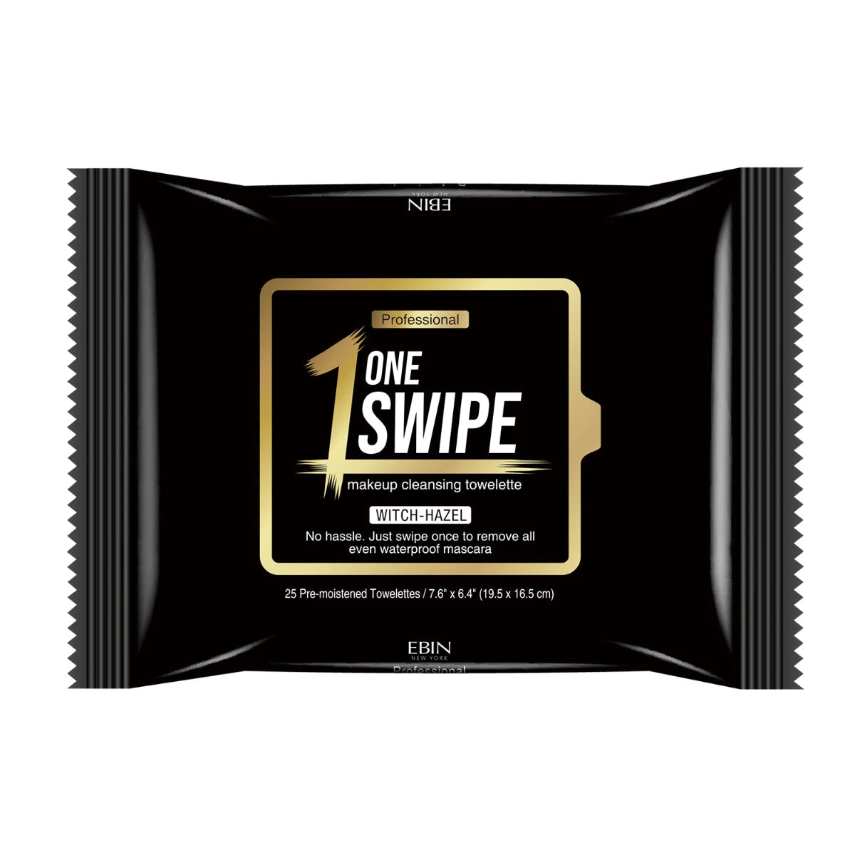 EBIN ONE SWIPE WITCH HAZEL WIPES-Ebin New York- Hive Beauty Supply