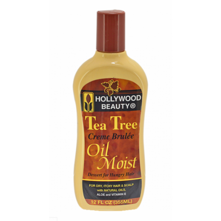 HOLLYWOOD BEAUTY TEA TREE OIL MOIST 12oz-Hollywood Beauty- Hive Beauty Supply